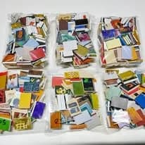 Hundreds of printed books